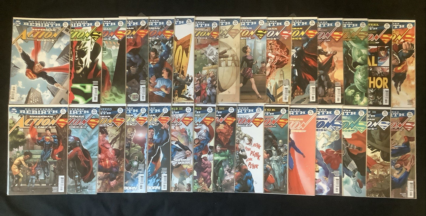 Action Comics #957-1048 (Missing #1035) Comic Lot, DC, Additional Variant Covers