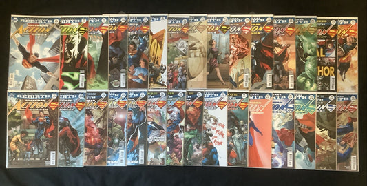 Action Comics #957-1048 (Missing #1035) Comic Lot, DC, Additional Variant Covers