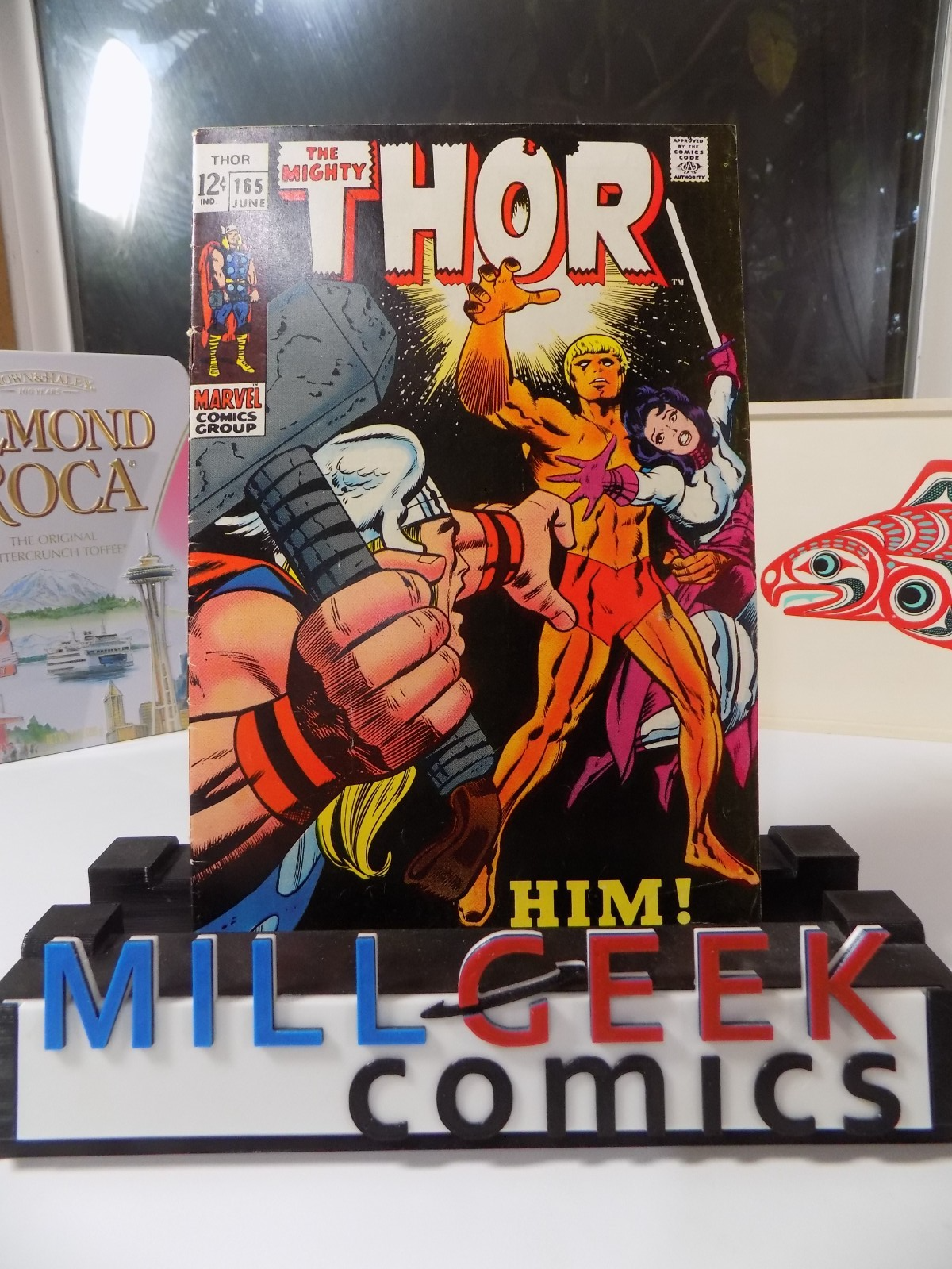 Thor #165 Marvel Comic June 1969 Fine+