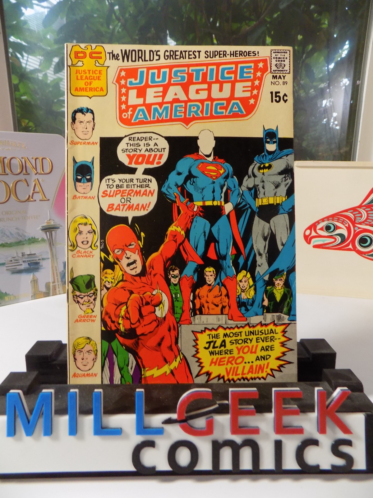 Justice League of America #89 DC Comic May 1971 Very Fine-