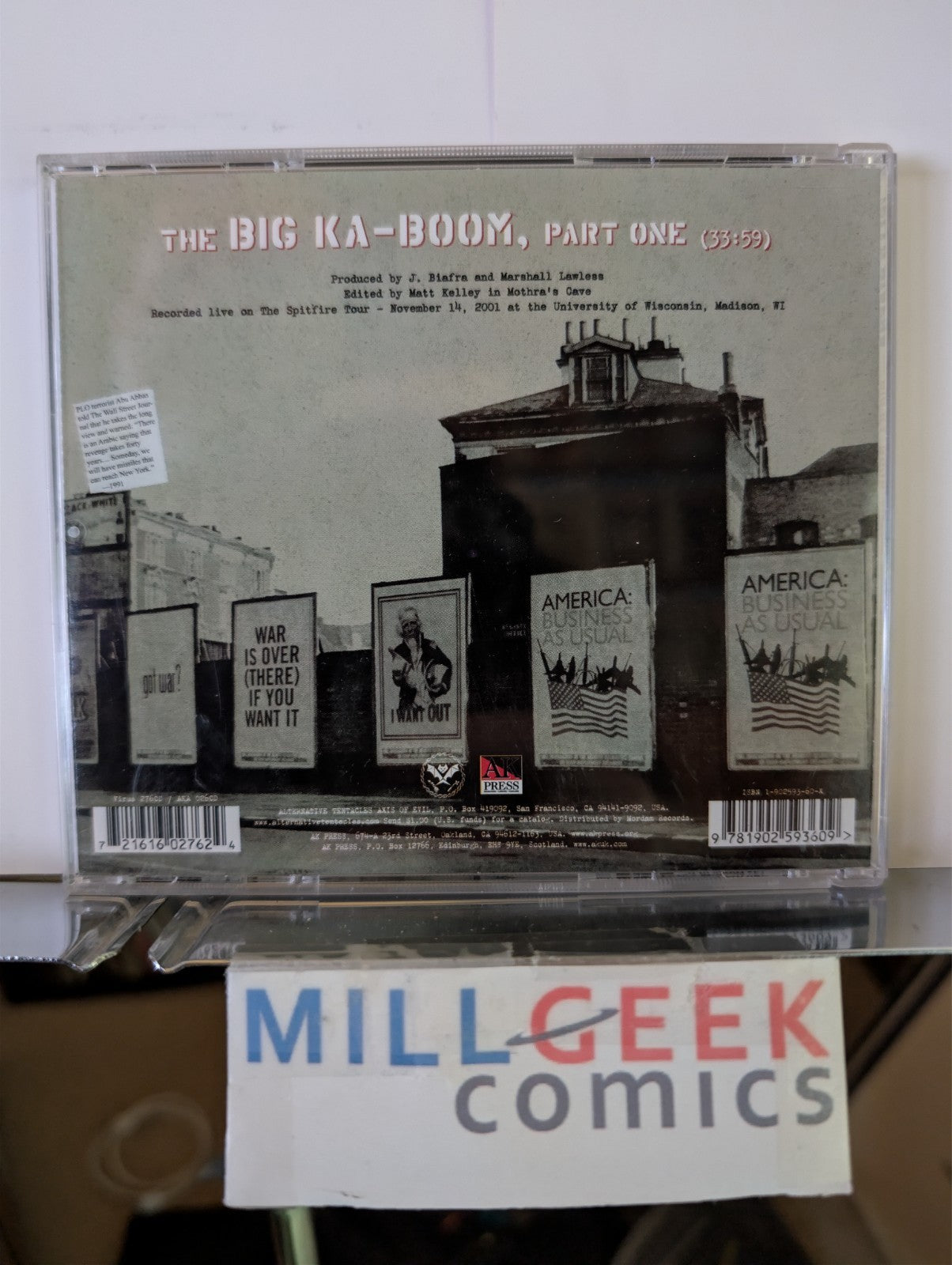 Jello Biafra, Spoken Word 2 CD Lot (No More Cocoons & Big Ka-Boom) -JD