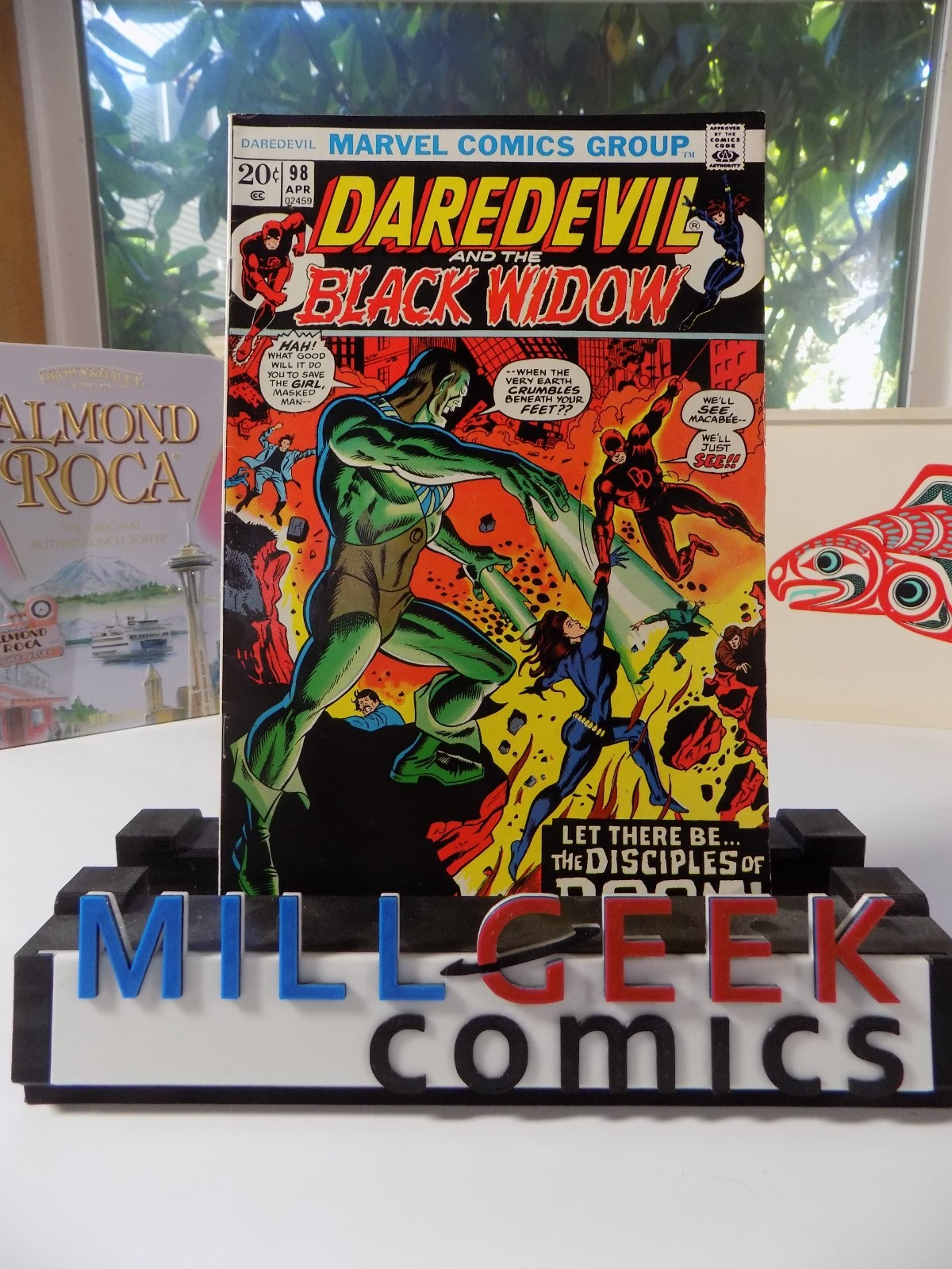 Daredevil #98 Marvel Comic April 1973 Very Fine+