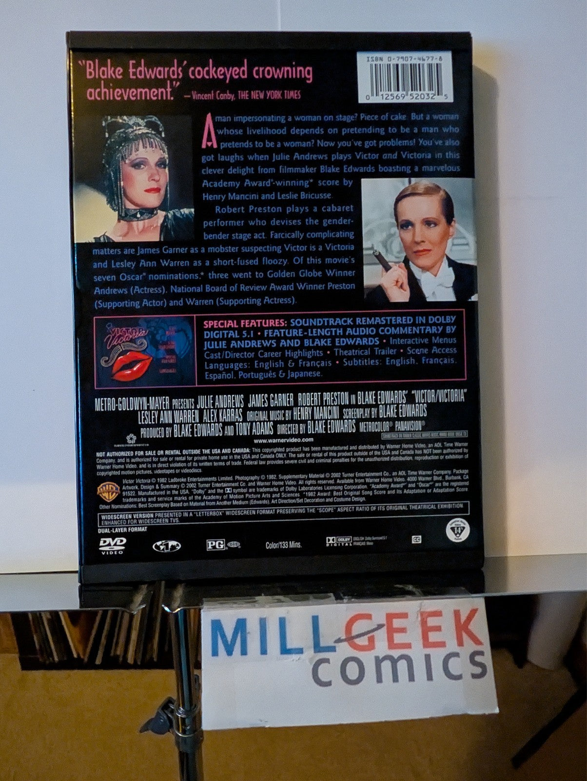 Saturday Night Fever / Victor Victoria, 2 Movie Set (DVD) Like New -JD