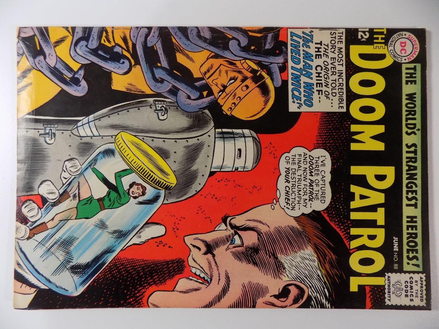 Doom Patrol #88 DC Comic June 1964 Fine-