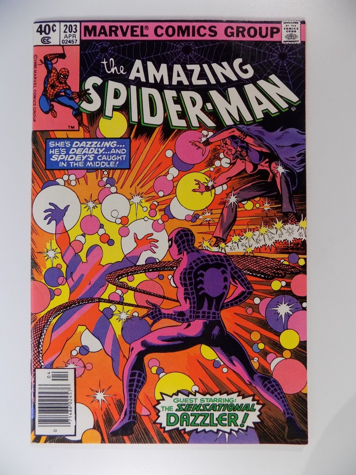 Amazing Spider-Man #203 Marvel Comic Very Fine+ April 1980