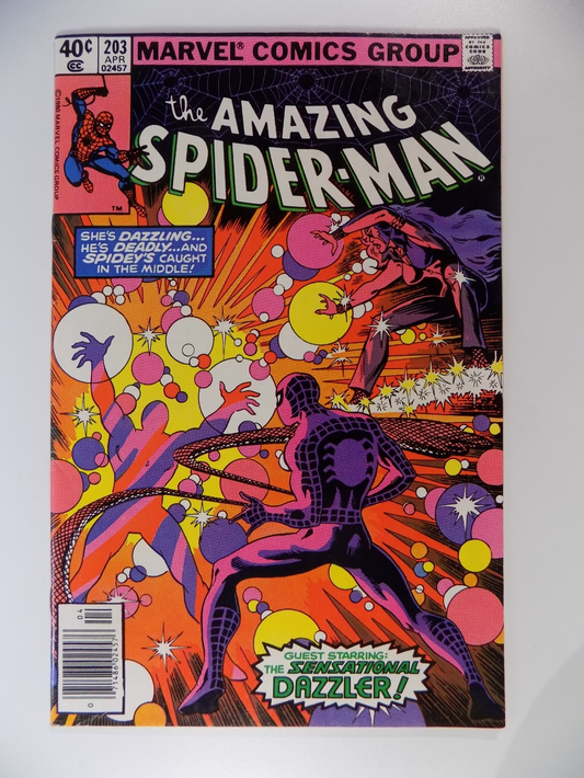 Amazing Spider-Man #203 Marvel Comic Very Fine+ April 1980