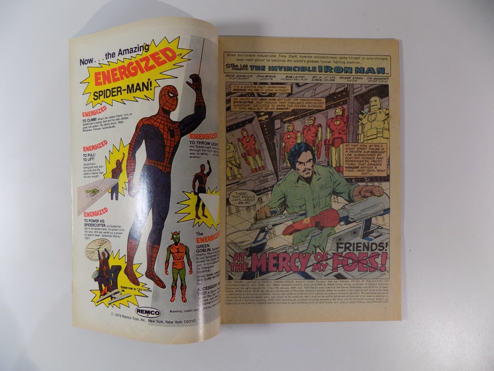Iron Man #118 Marvel Comic Whitman Variant January 1979 Very Fine-