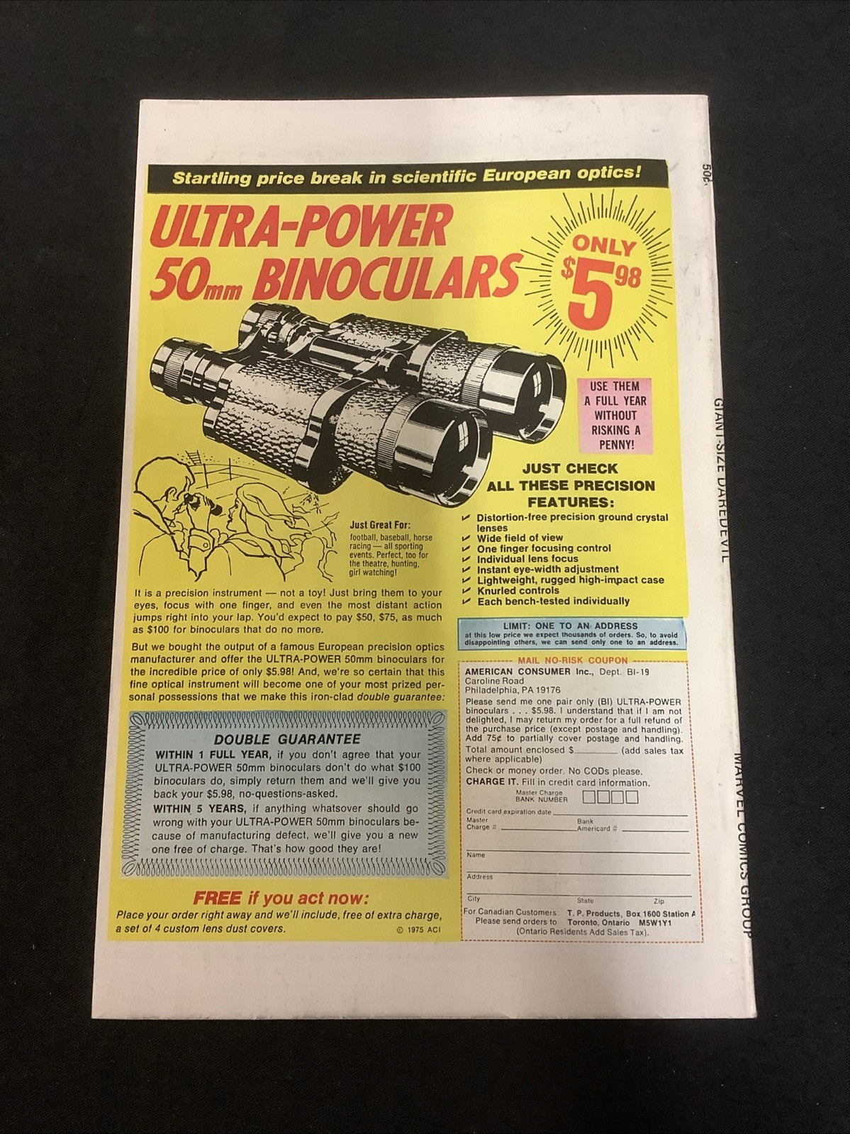 Giant-Size Daredevil #1 (Marvel Comics 1975) VF/NM (9.0) Stan Lee, 68 Big Pages