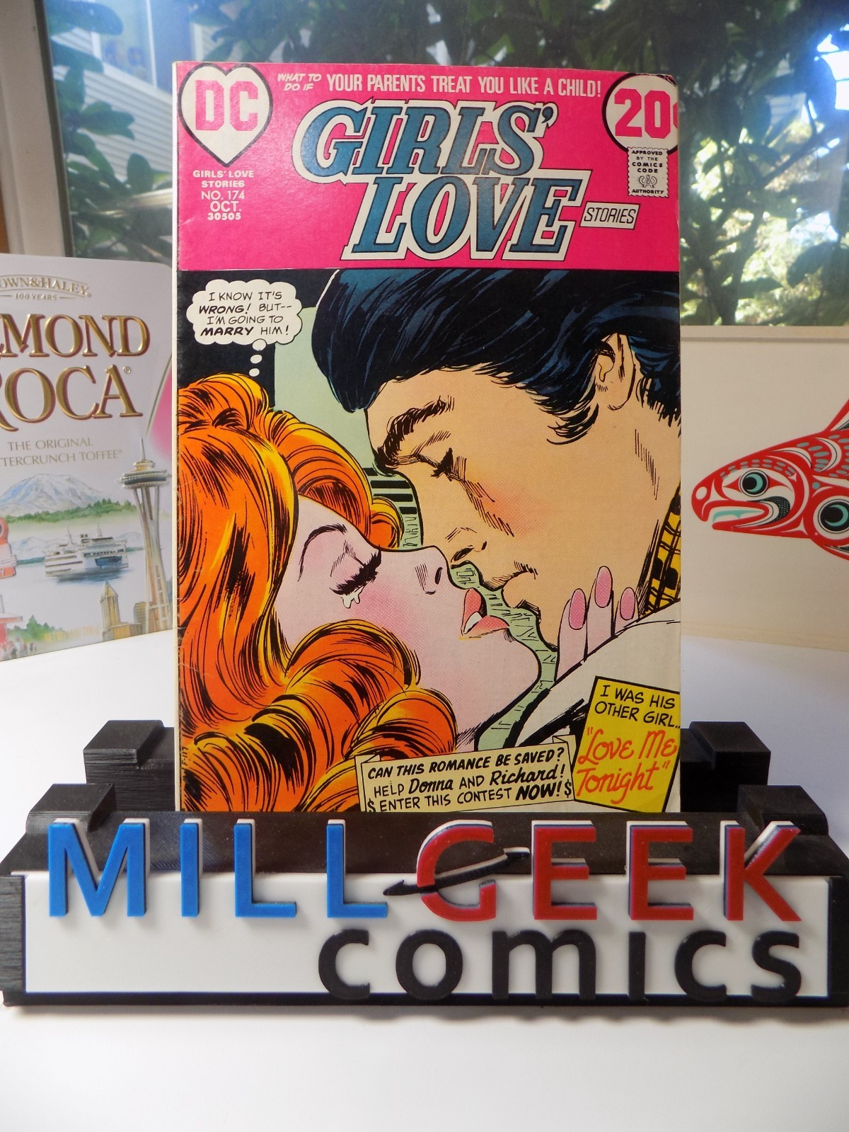 Girls' Love #174 DC Comic October 1972 Fine/Very Fine