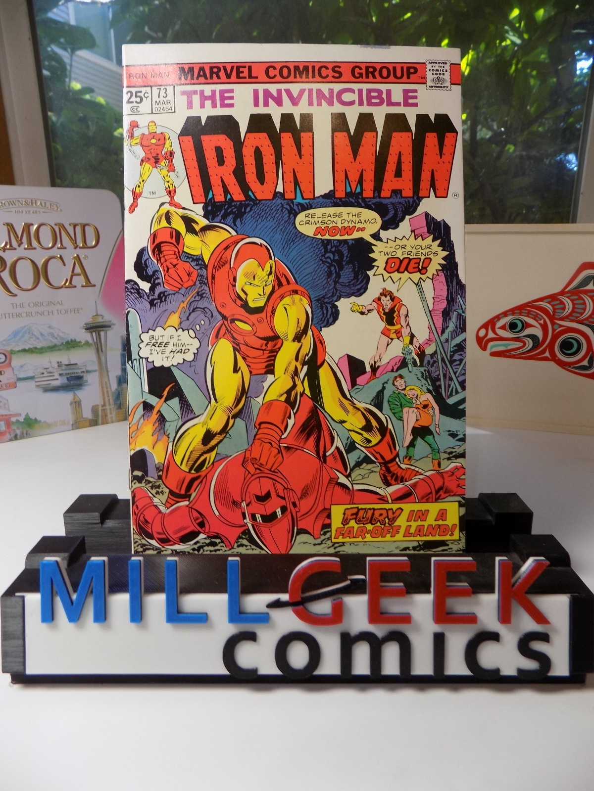 Iron Man #73 Marvel Comic March 1975 Very Fine