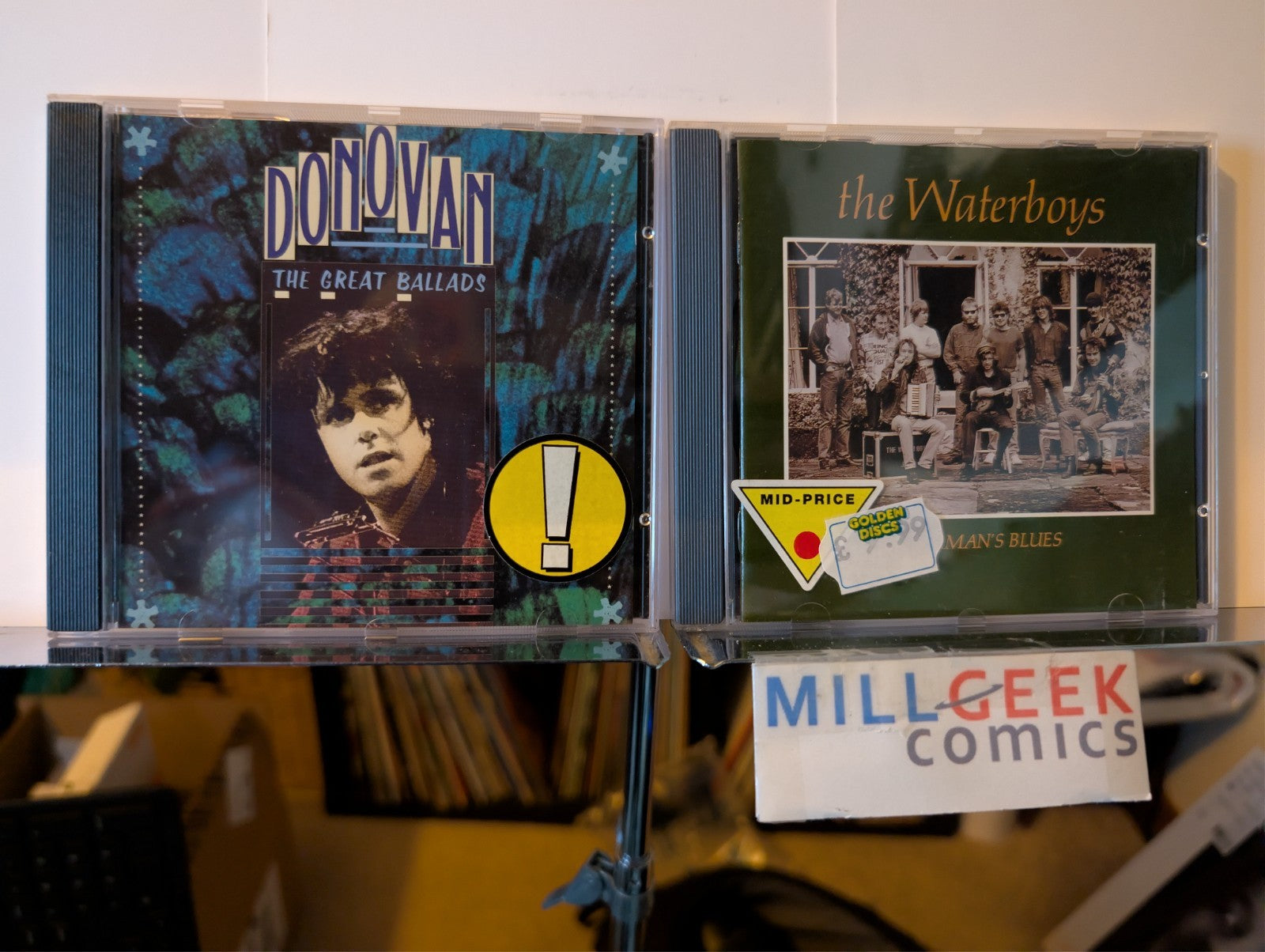 Folk Rock, 2 CD Albums (Donovan, The Waterboys) -JD