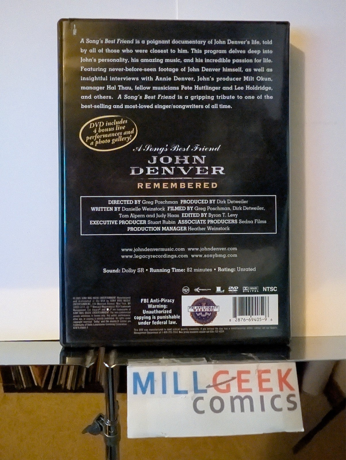 Divine Madness / John Denver Remembered / South Pacific (DVD) Like New -JD