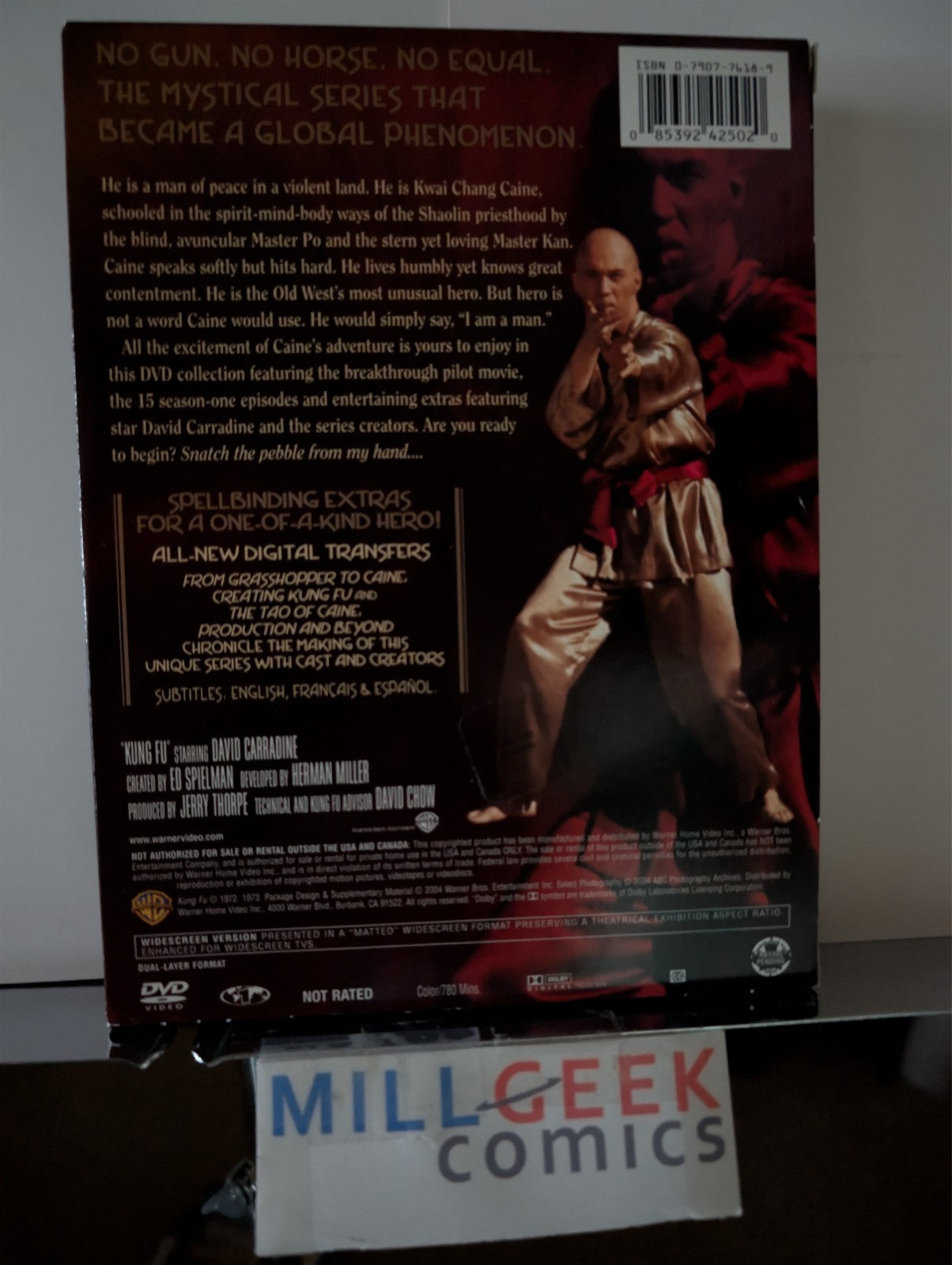 Kung Fu, David Carradine, Seasons 1-3 (DVD) Like New-JD