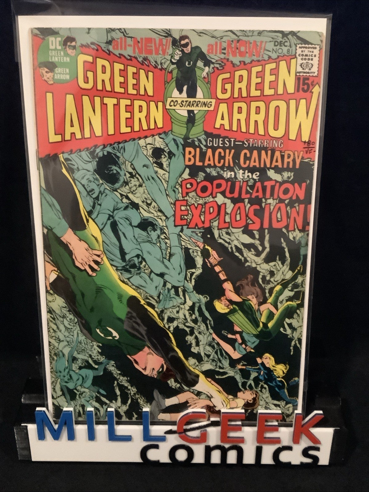 Green Lantern #81 (DC Comics December 1970) VF- (7.5) Neal Adams, Denny O’Neil