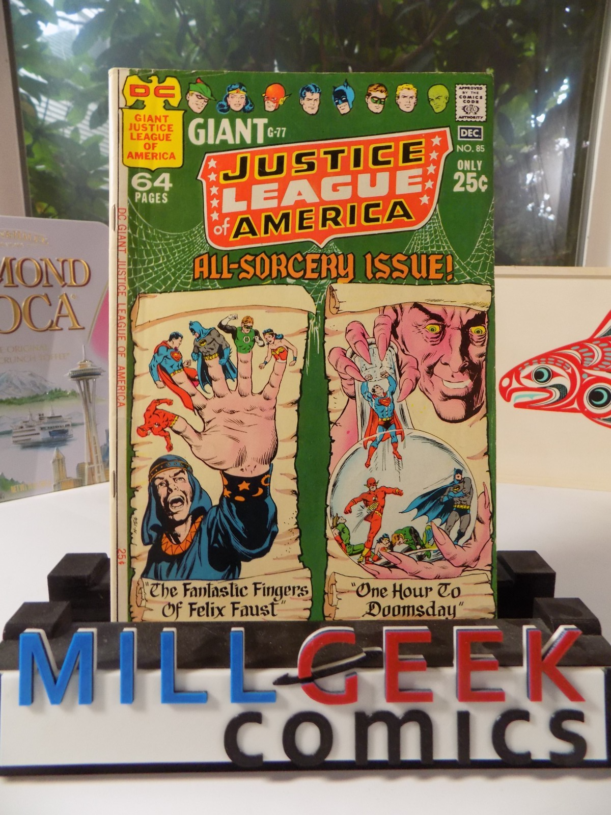 Justice League of America #85 DC Comic December 1970 Fine/Very Fine