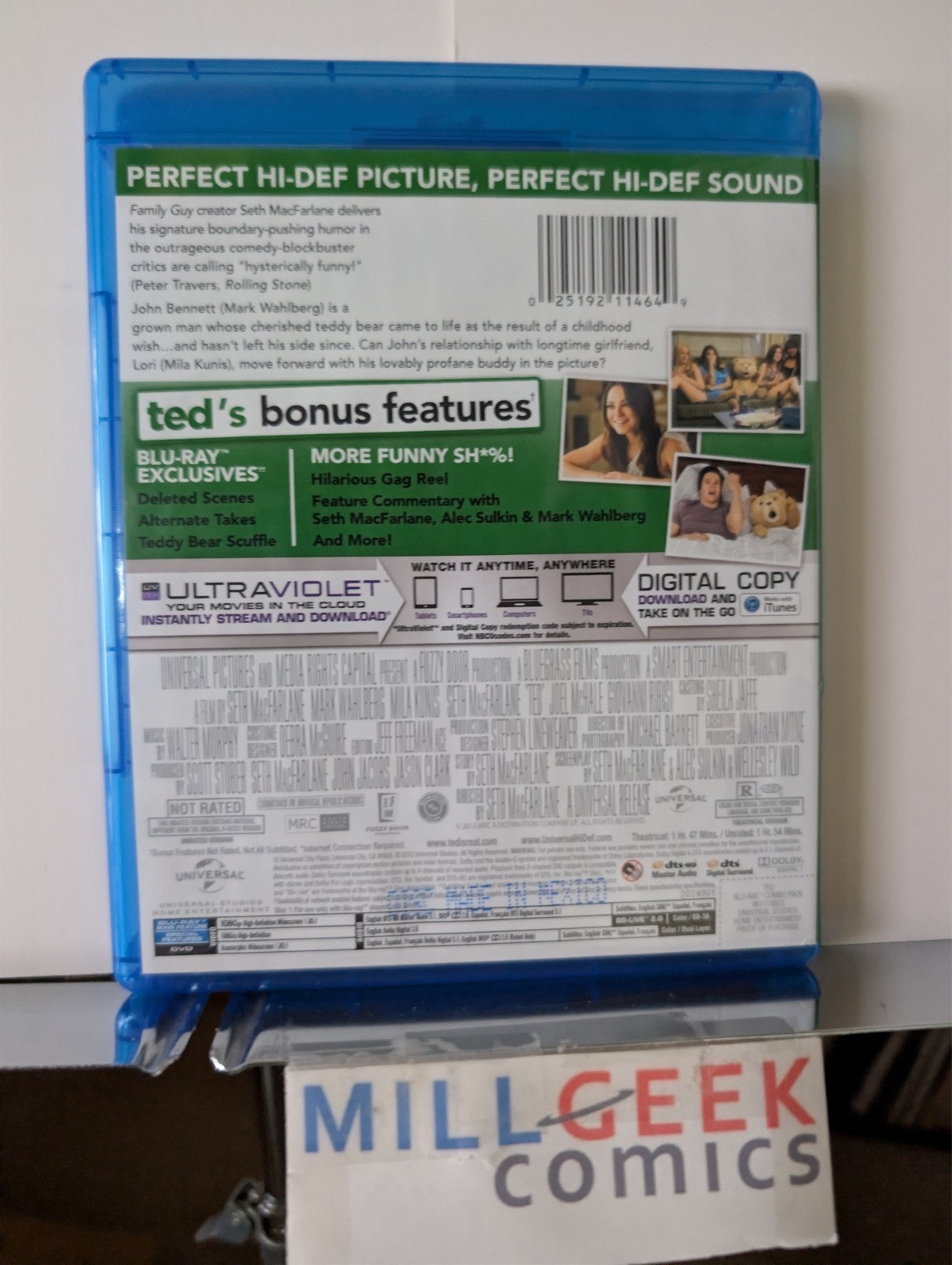 Ted / Ted 2, 2 Movie Set (Blu-ray) Like New -JD
