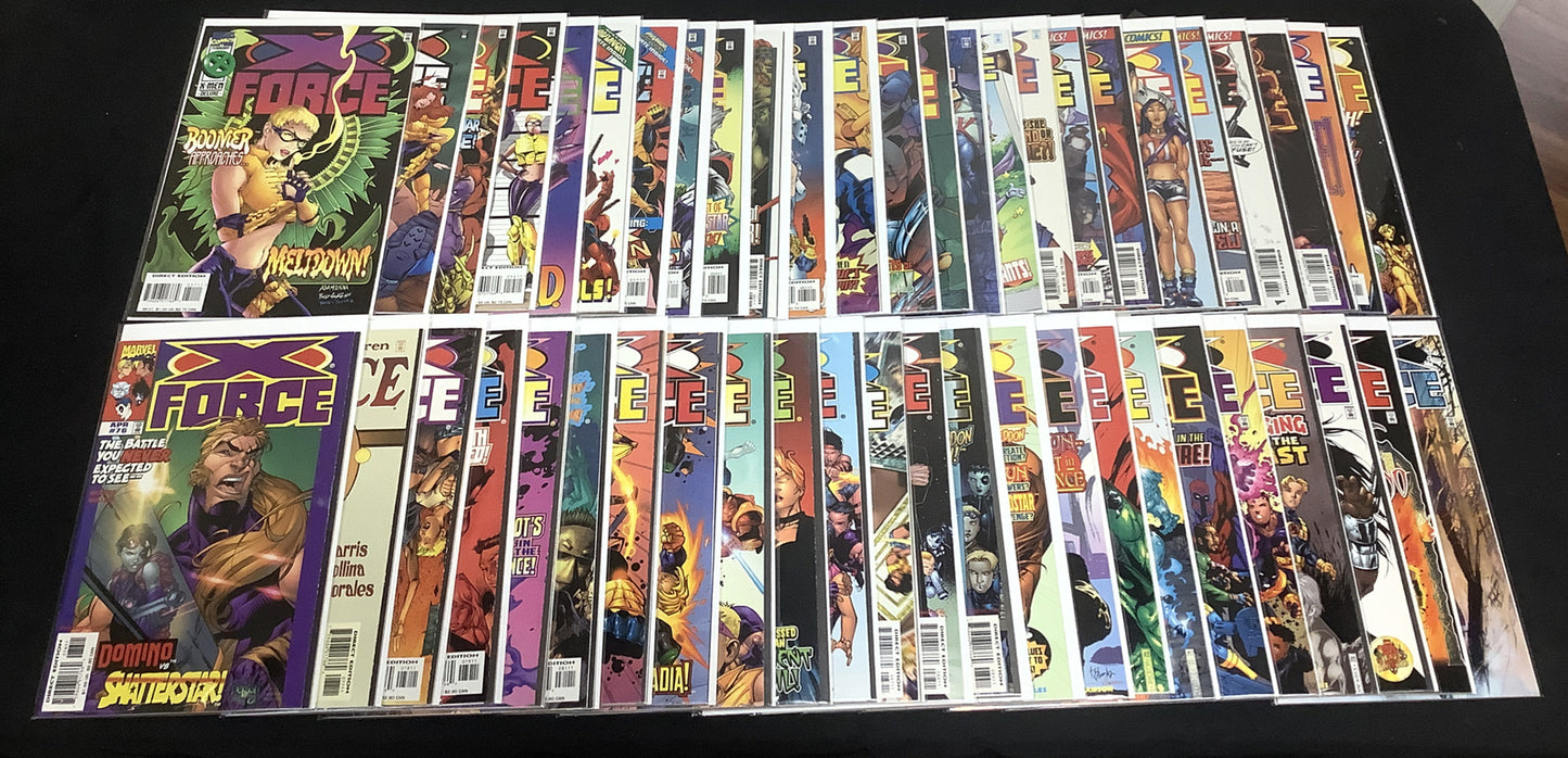 X-Force #1-129 & Annual #1 #2 #3 ‘99 & #-1, Early Deadpool