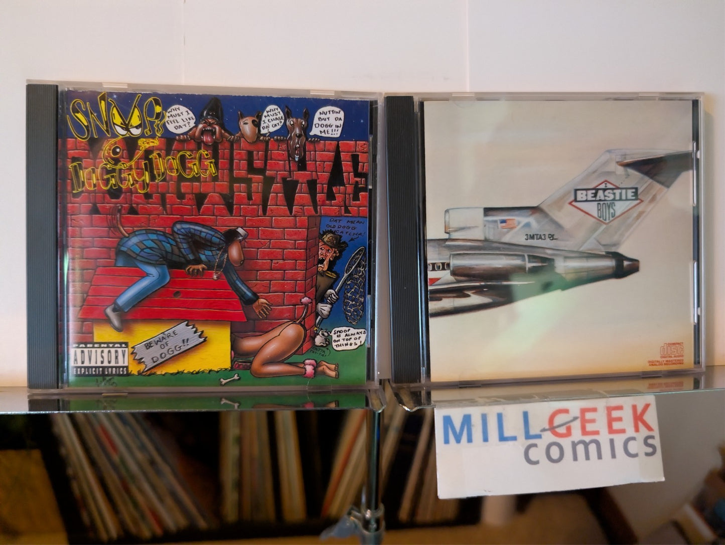 Snoop Doggy Dogg - Doggystyle / Beastie Boys - Licensed to Ill, 2 Iconic CDs -JD