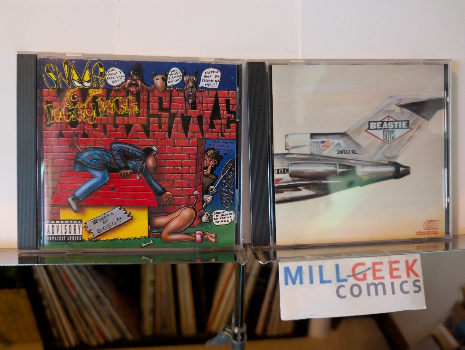 Snoop Doggy Dogg - Doggystyle / Beastie Boys - Licensed to Ill, 2 Iconic CDs -JD