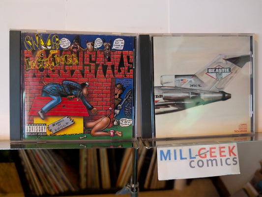 Snoop Doggy Dogg - Doggystyle / Beastie Boys - Licensed to Ill, 2 Iconic CDs -JD