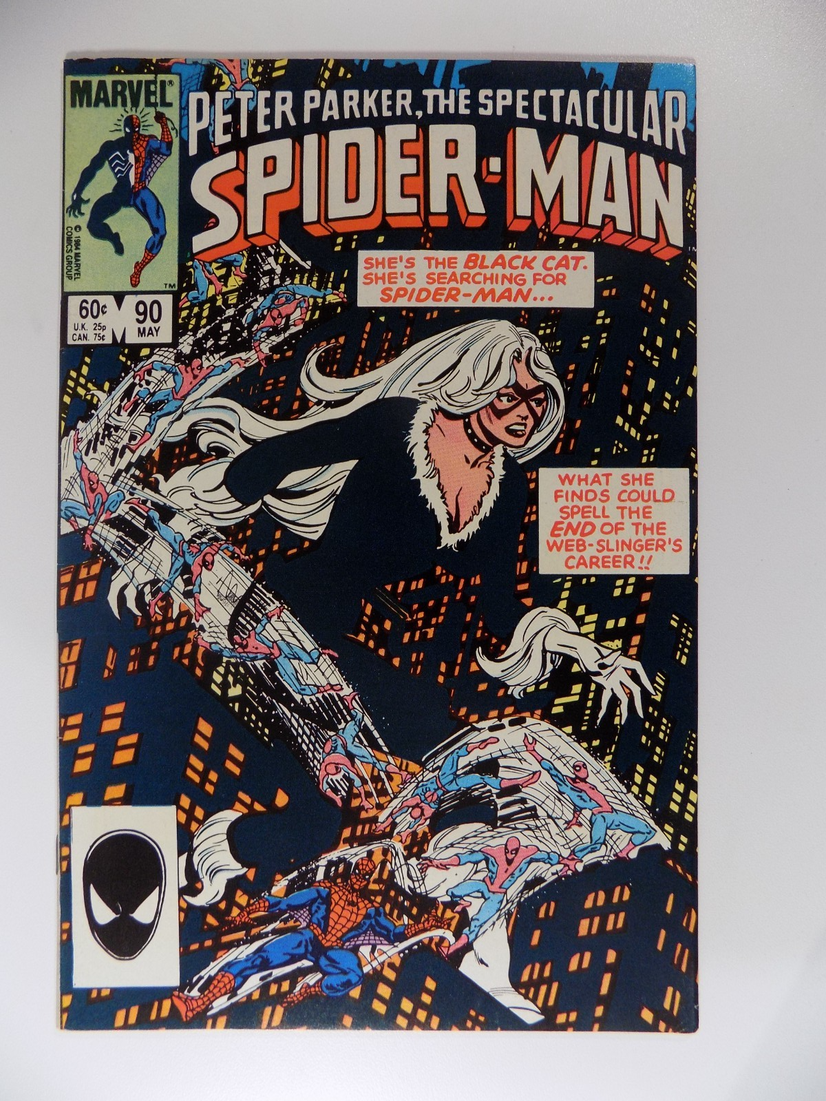 Spectacular Spider-Man #90 Marvel Comic May 1984 Very Fine+