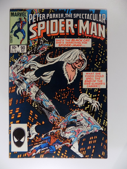 Spectacular Spider-Man #90 Marvel Comic May 1984 Very Fine+