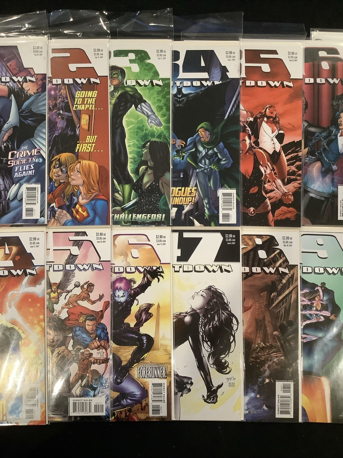 Countdown to Final Crisis #51-1 + DCU #0 Complete Comic Set, DC Comics,Paul Dini