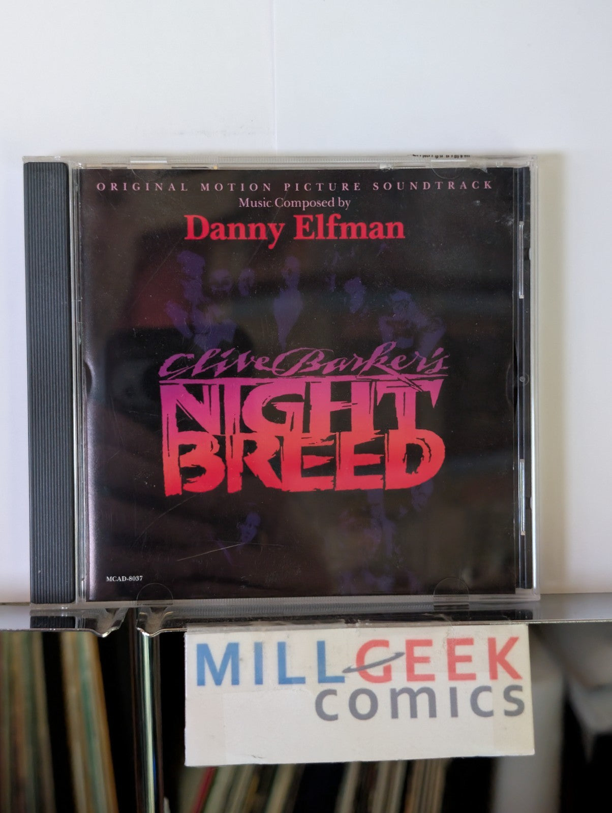Clive Barker's Night Breed - CD Soundtrack Score, music by Danny Elfman -JD