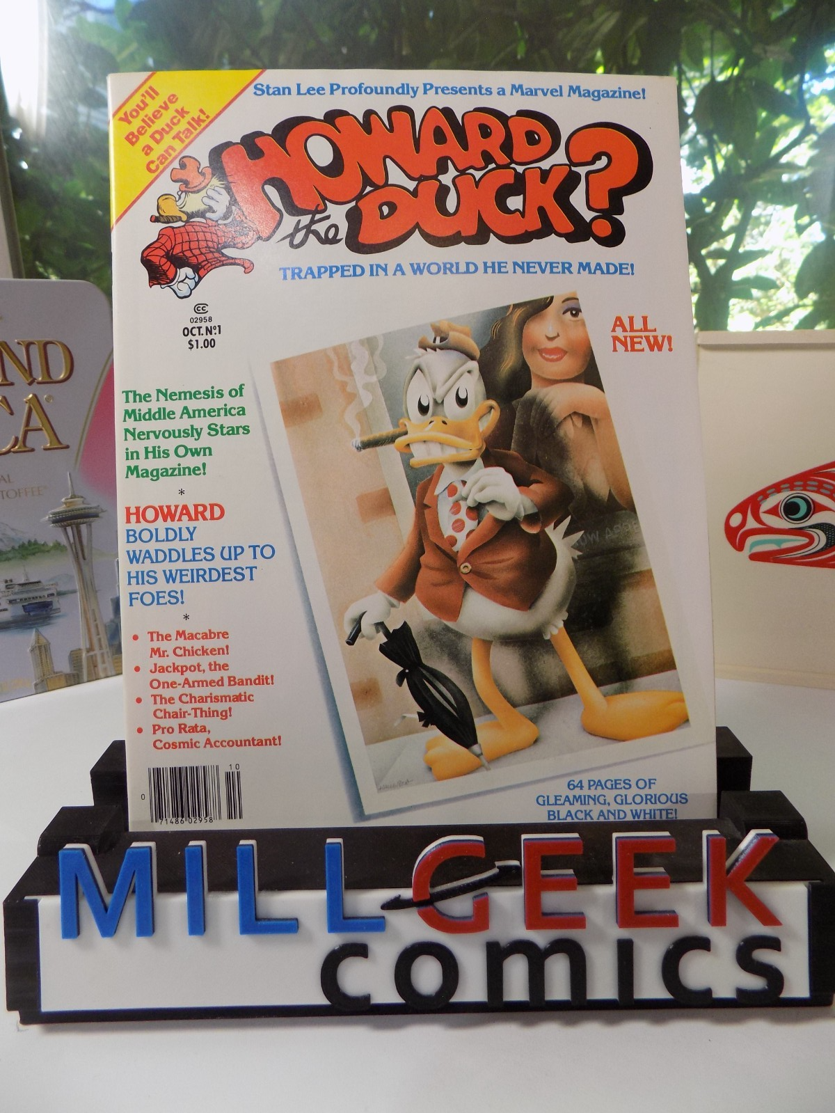 Howard the Duck #1 Marvel Magazine Oct 1979 Near Mint