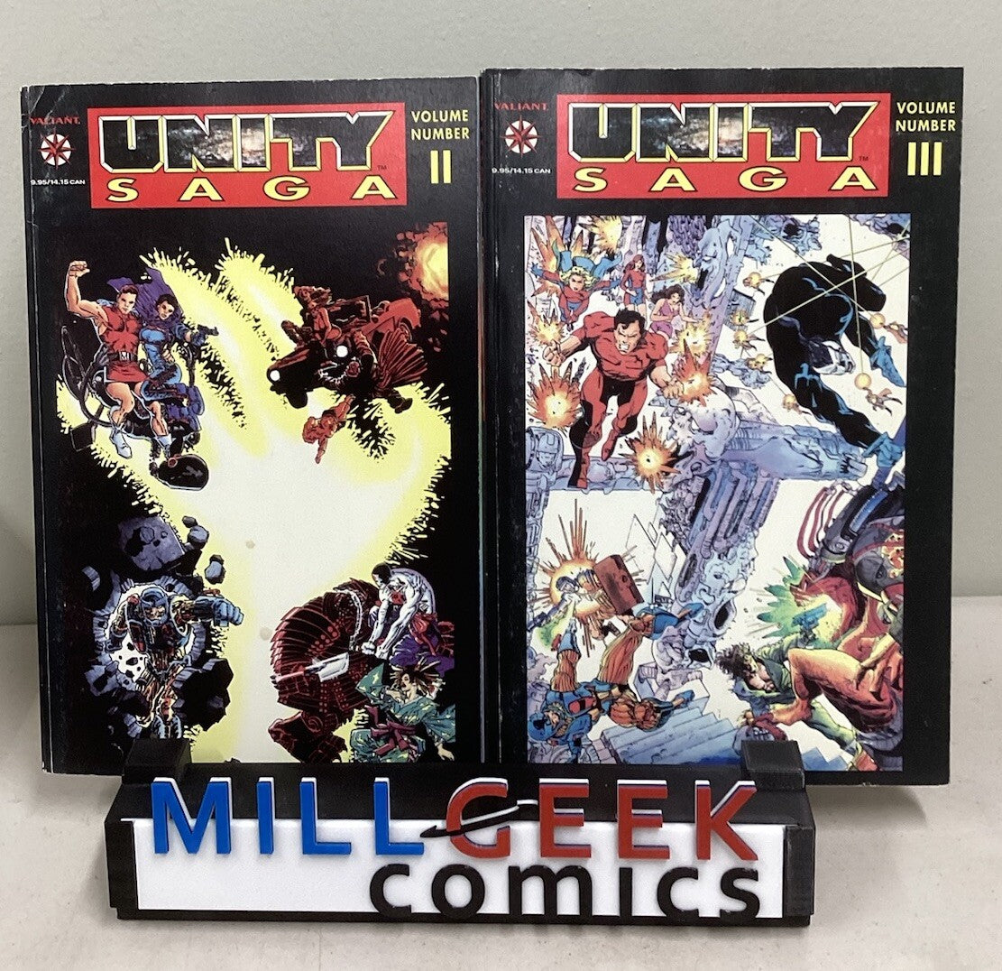 Unity Saga Volume 2 & 3 VG, (Valiant, 1994)