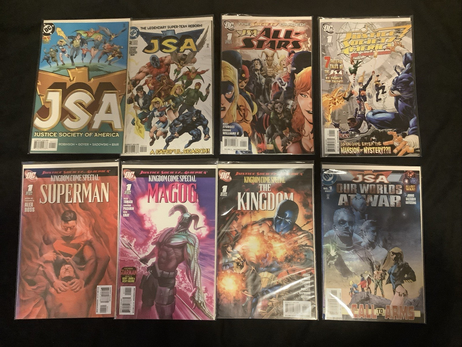 Justice Society Comic Bundle: See Photos And Description, 58 Comic Books Total