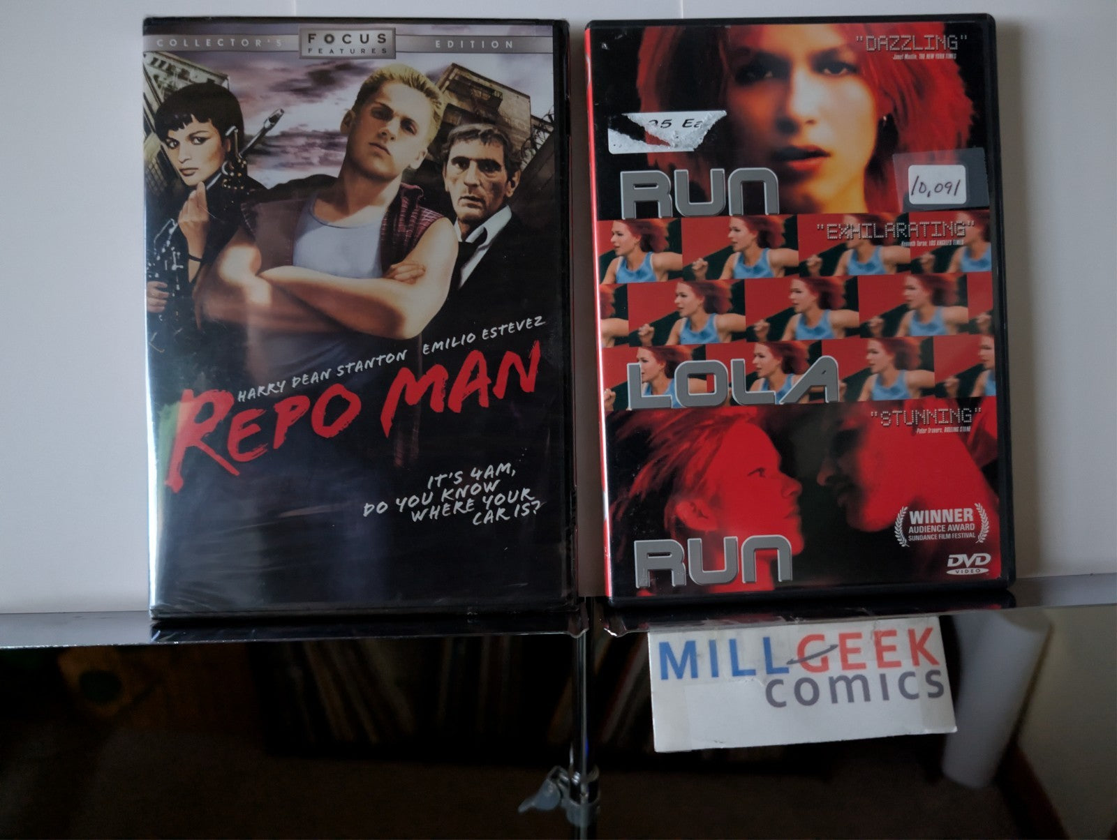 Repo Man / Run Lola Run, 2 Movie Set (DVD) Like New -JD