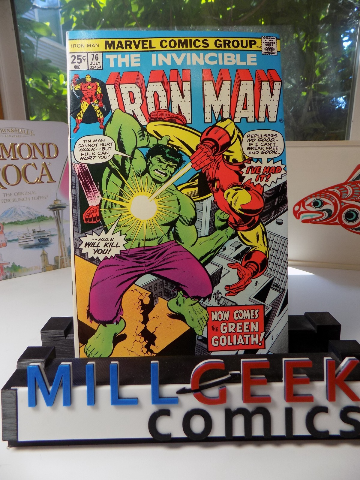 Iron Man #76 Marvel Comic July 1975 Very Fine