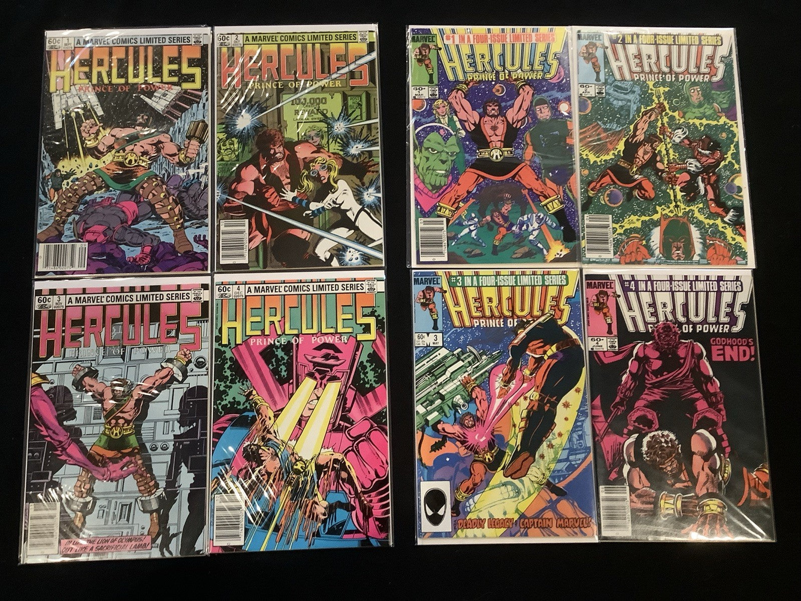 Hercules Comic Bundle: Prince Of Power Vol.1 + Vol.2 Complete, 8 Comics Total