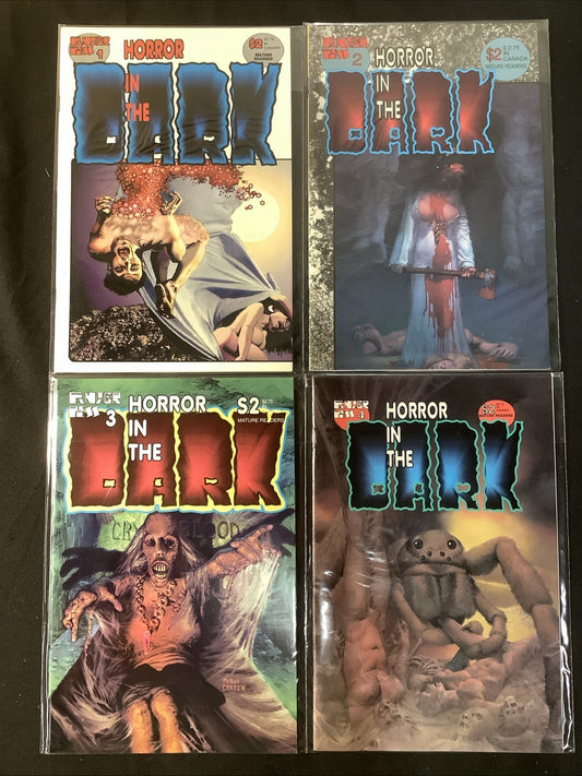 Horror in the Dark #1-4 Complete Comic Set, Fantagor Press, Richard Corben