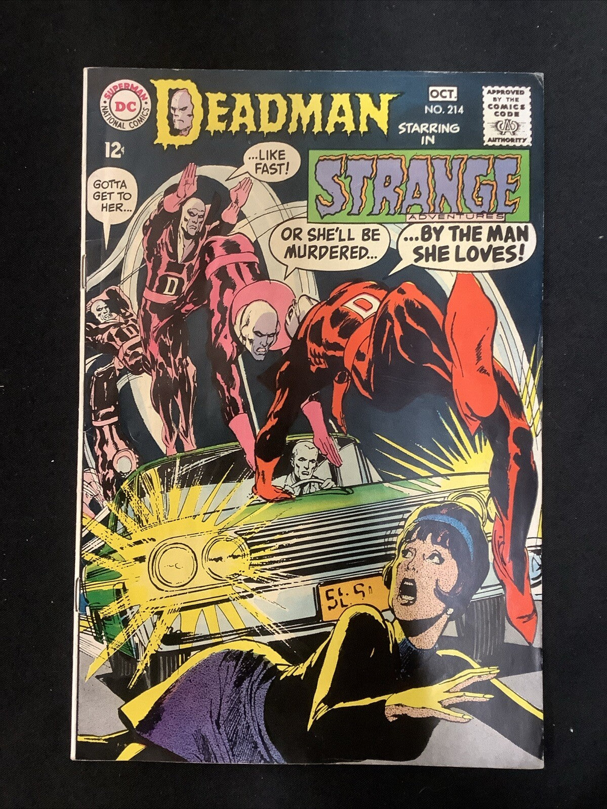 Strange Adventures #214 (1968) F+ (6.5) Neal Adams/Carmine Infantino, Deadman