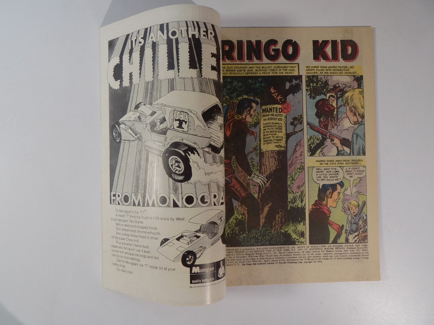 Ringo Kid #6 Marvel Comic November 1970 Near Mint-