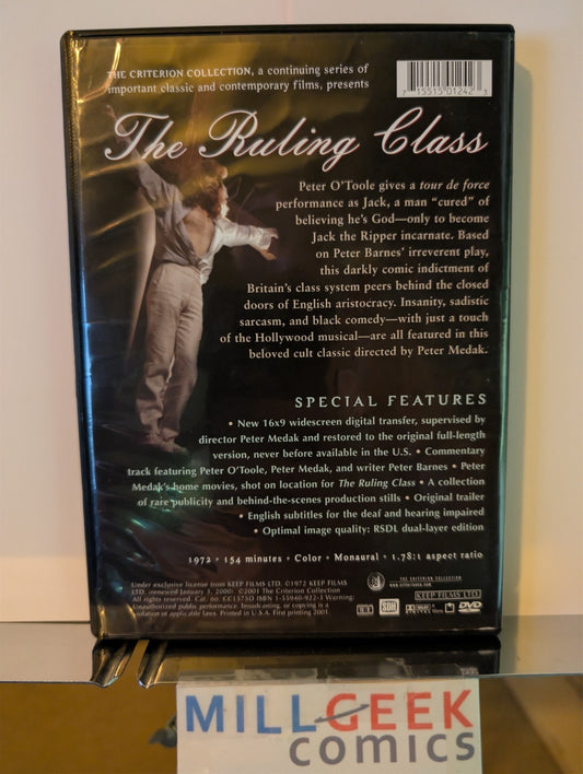 The Ruling Class, Criterion Collection (DVD) -JD