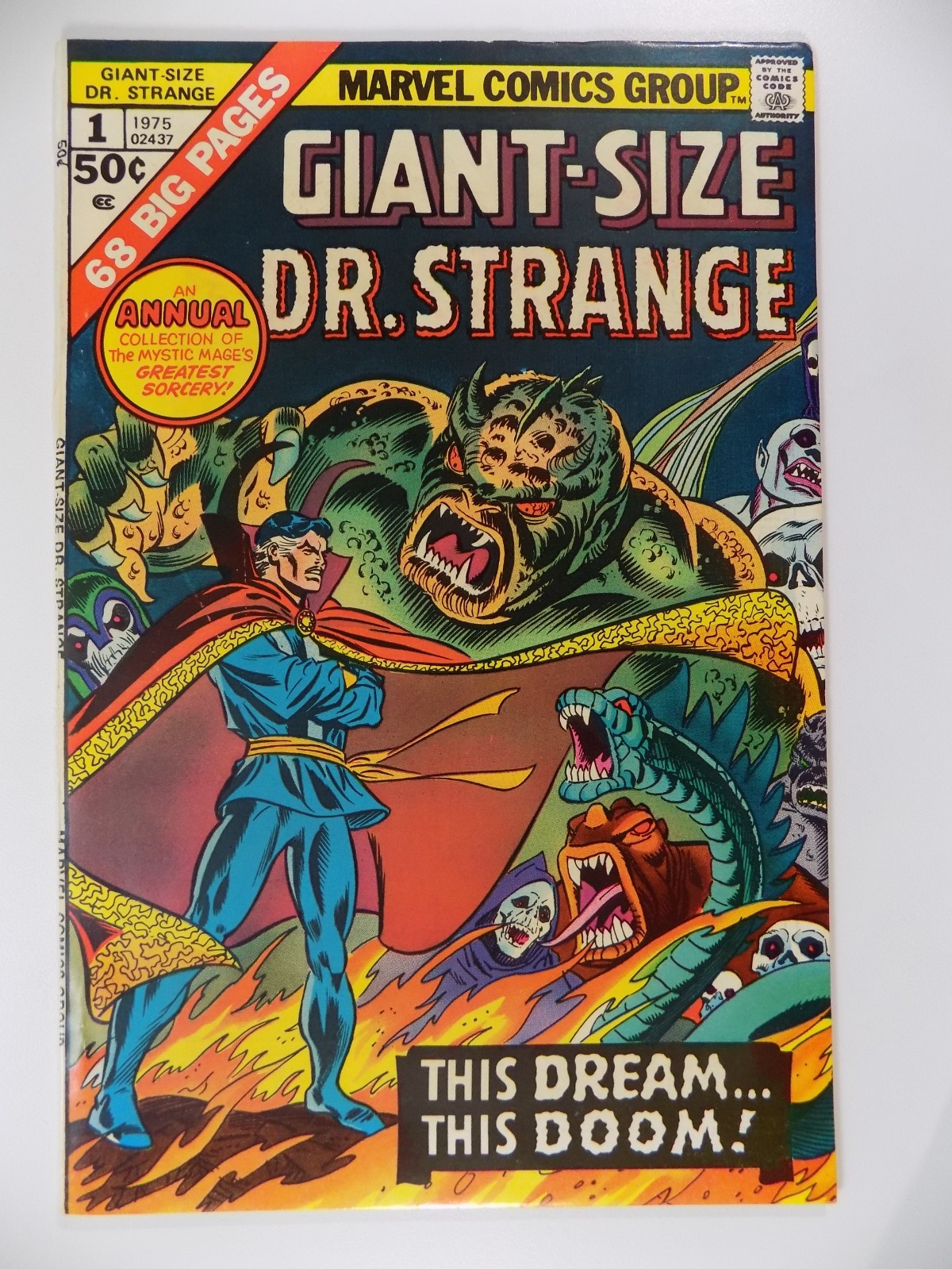 Giant-Size Dr. Strange #1 Marvel Comic 1975 Very Fine/Near Mint