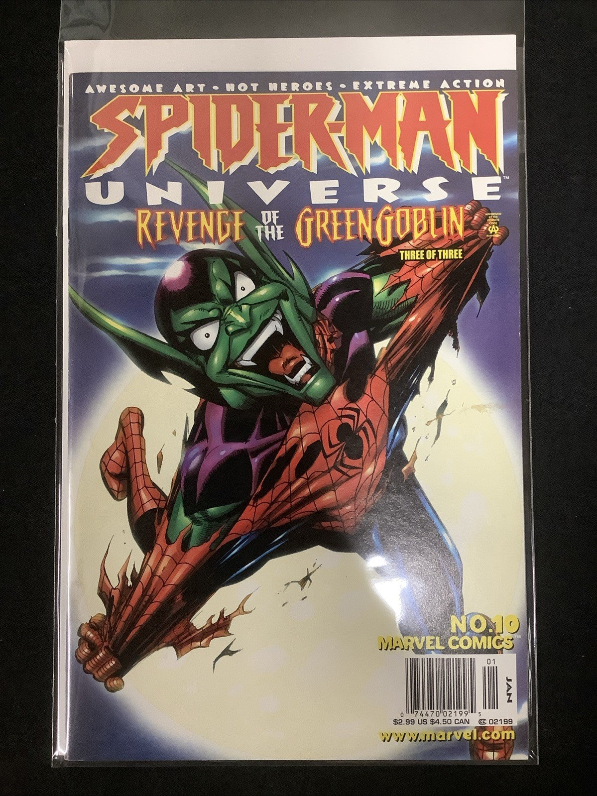 Spider-Man Universe #8-10 Comic Lot, Newsstands!!! Revenge of the Green Goblin