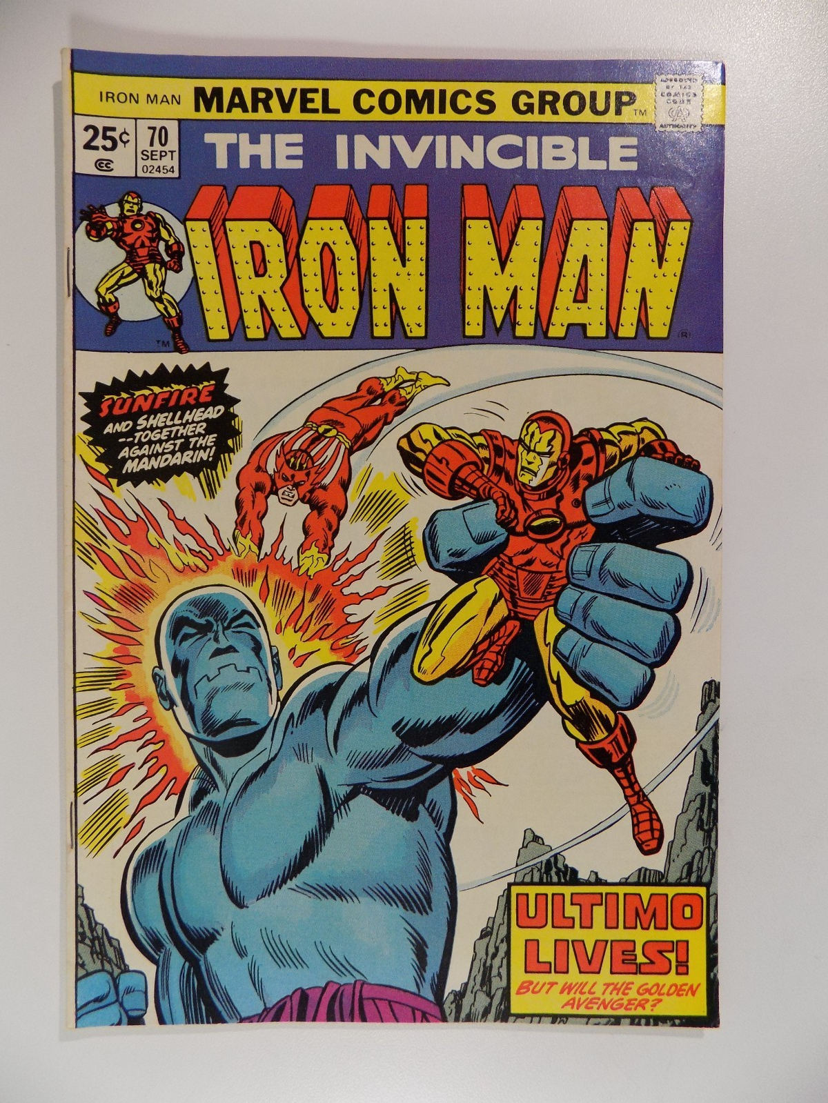 Iron Man #70 Marvel Comic September 1974 Very Fine/Near Mint