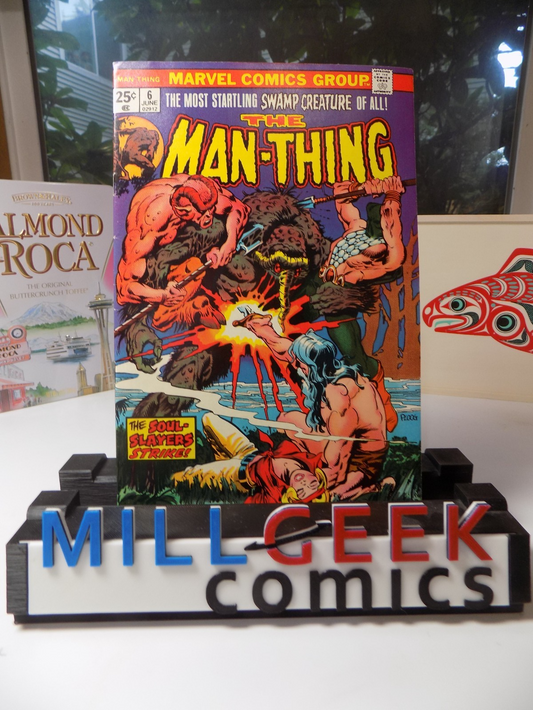 Man-Thing #6 Marvel Comic June 1974 Very Fine+