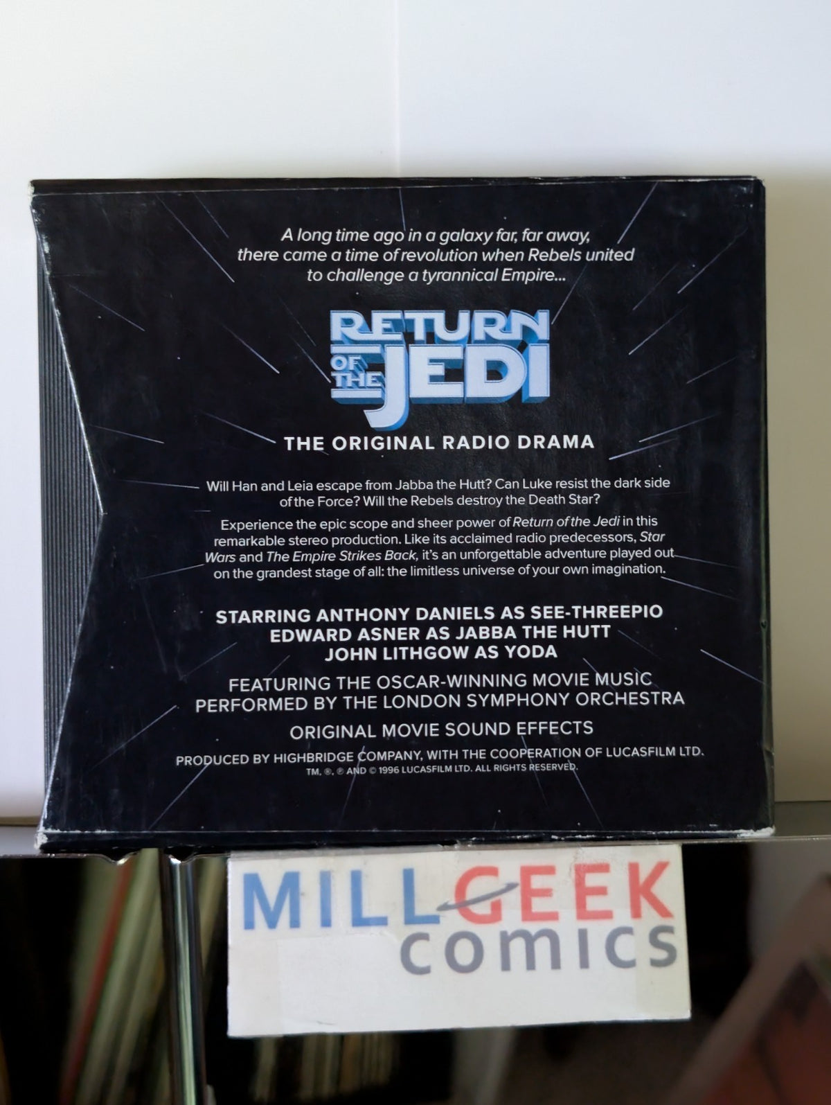 Star Wars Return of the Jedi, Original Radio Drama, 3 CDs -JD