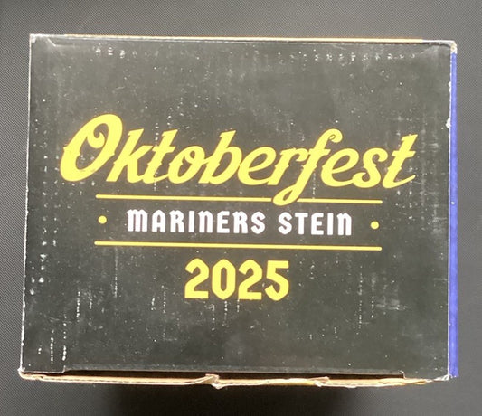 2025 Seattle Mariners Oktoberfest Beer Stein Mug SGA 9/13/25 NIB