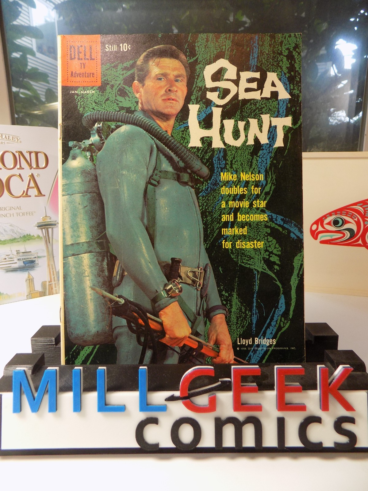 Sea Hunt #4 Dell Comic March 1960 Fine+