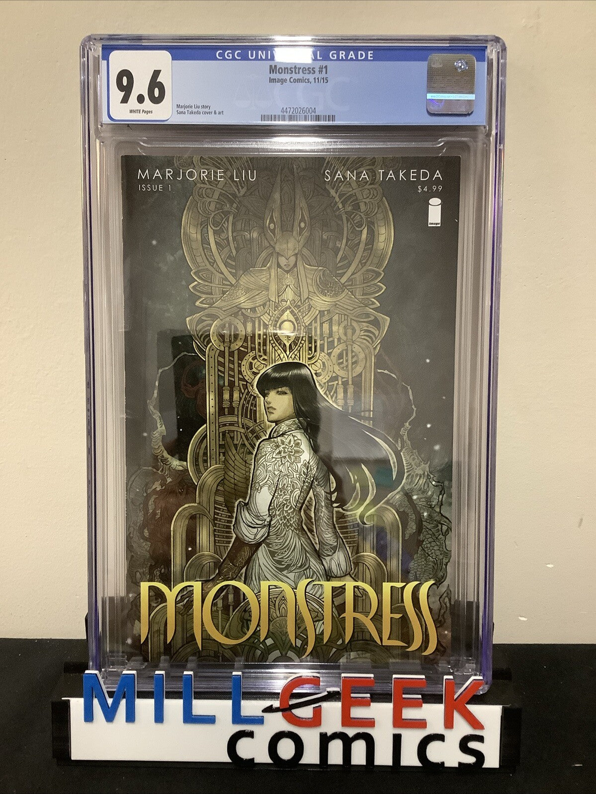 Monstress #1 (2016) CGC Graded 9.6 (NM+) White Pages, Marjorie Lu/Sana Takeda