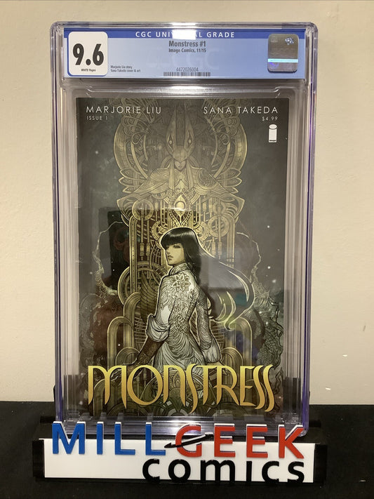 Monstress #1 (2016) CGC Graded 9.6 (NM+) White Pages, Marjorie Lu/Sana Takeda