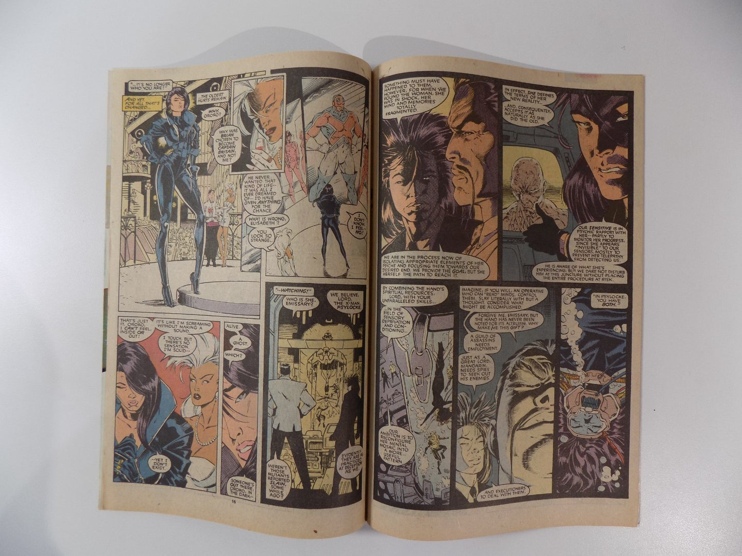 Uncanny X-Men #256 Marvel Comic December 1989 Very Fine+