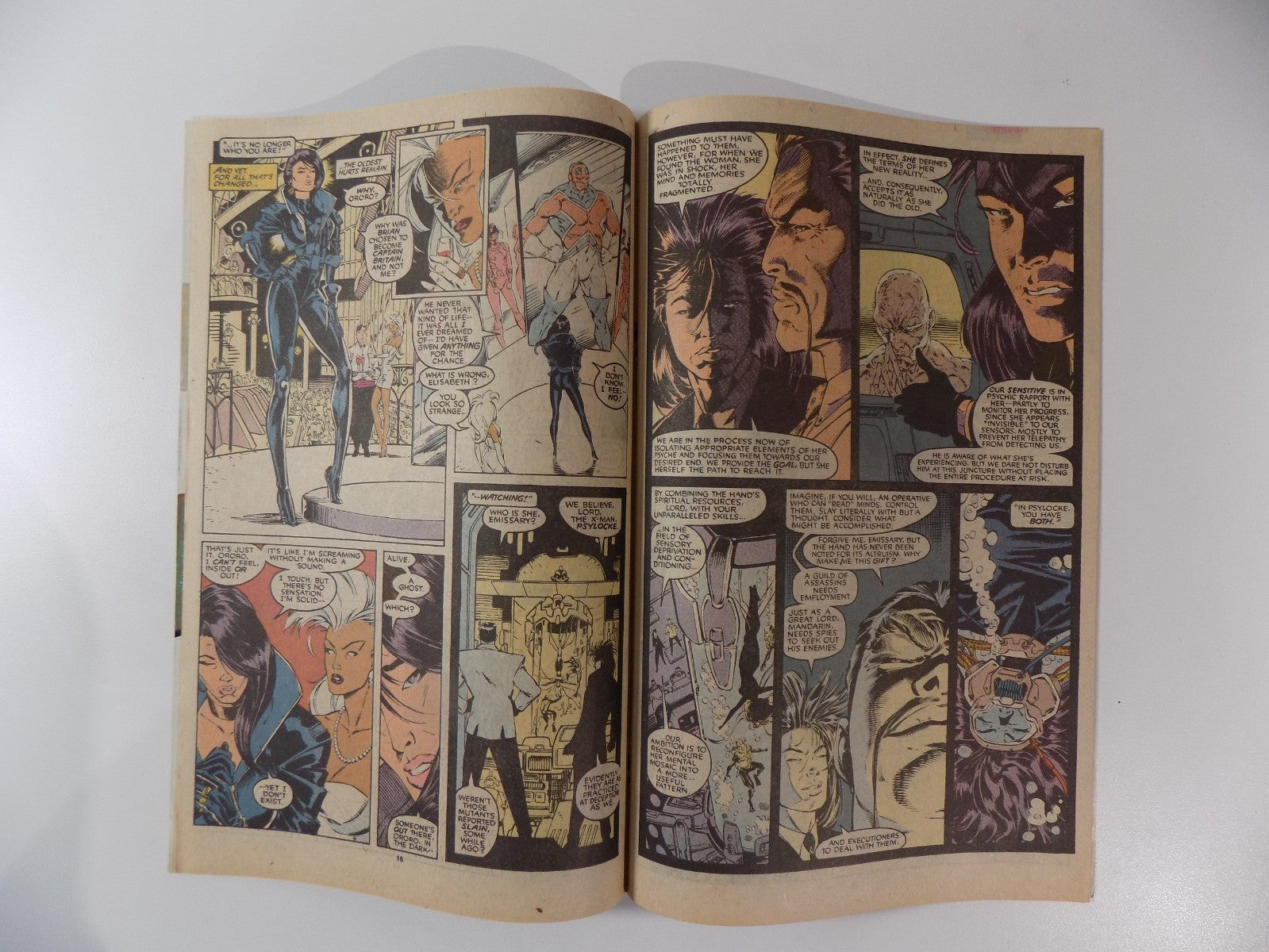 Uncanny X-Men #256 Marvel Comic December 1989 Very Fine+