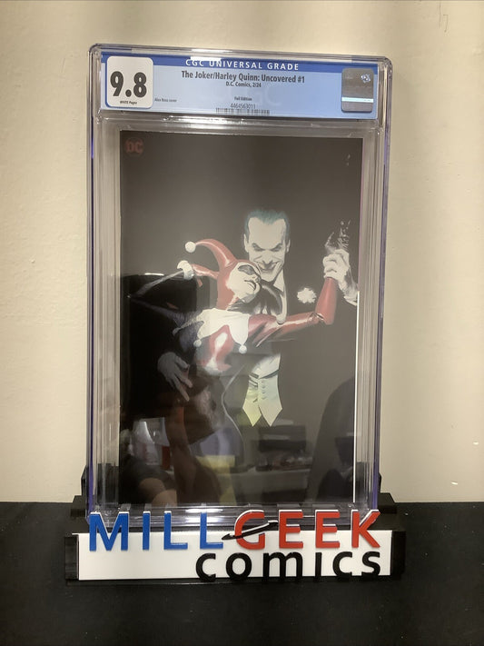 Joker/Harley Quinn Uncovered #1 (2024) CGC Graded 9.8 (NM/M) Foil, Alex Ross